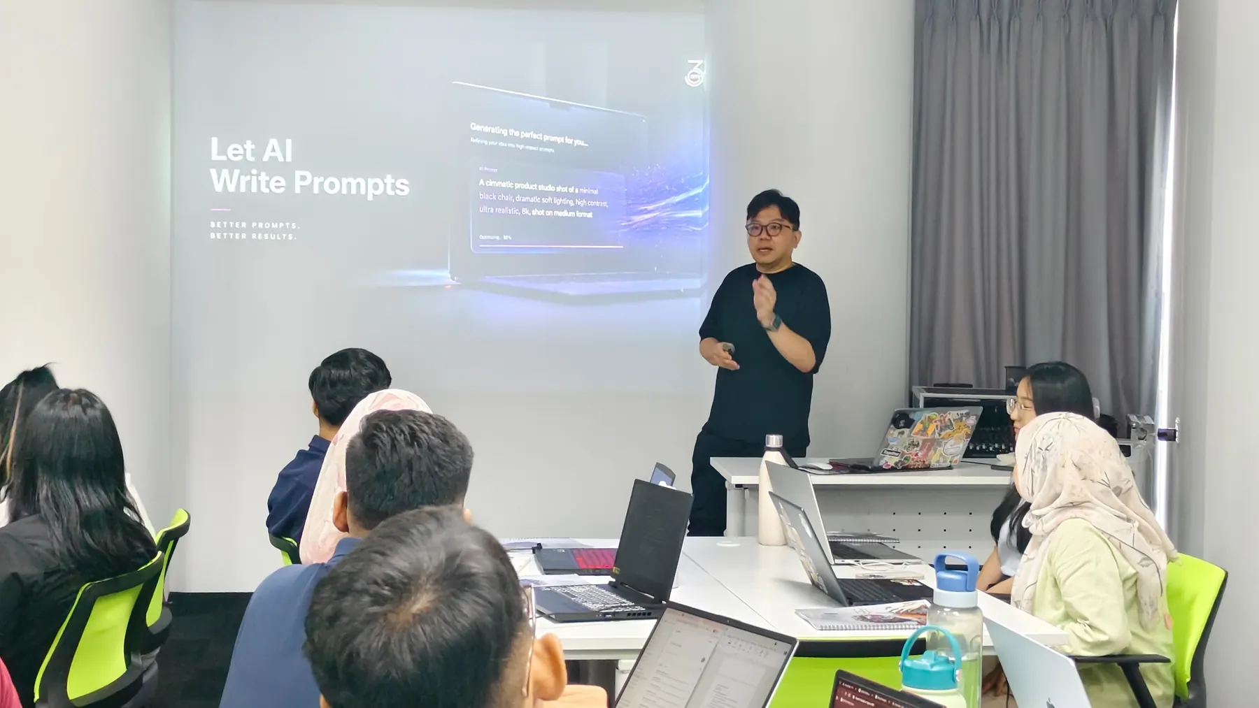 Group learning session focused on applied generative AI