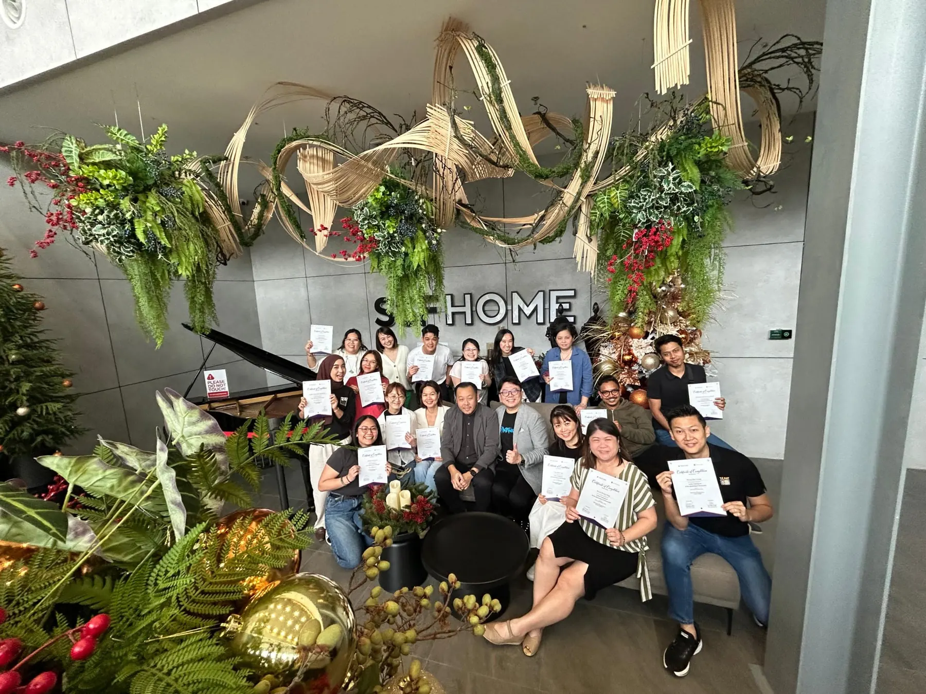 Han Yong facilitating a practical AI workshop for a Malaysian team